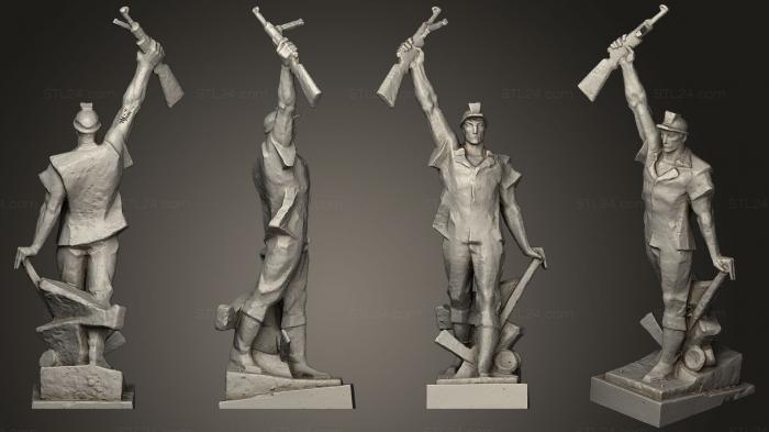 Statues antique and historical (Statue 58, STKA_1509) 3D models for cnc